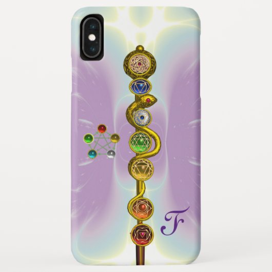 COQUES Case-Mate iPhone RODE D'ASCLEPIUS 7 CHAKRAS, YOGA, ÉNERGIE SPIRITUE (Dos)