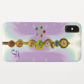 COQUES Case-Mate iPhone RODE D'ASCLEPIUS 7 CHAKRAS, YOGA, ÉNERGIE SPIRITUE (Dos (Horizontal))