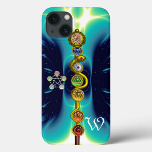 Case-Mate iPhone CASE RODE D'ASCLEPIUS 7 CHAKRAS, YOGA, ÉNERGIE SPIRITUE