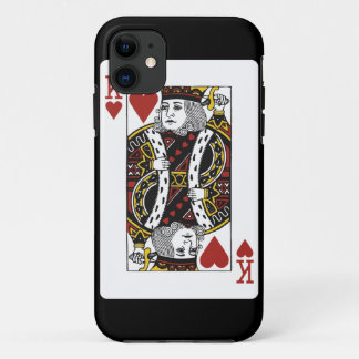Coques Pour iPhone roi de carte de jeu de coeurs