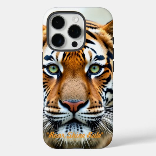 Coques Case-Mate iPhone "Roi de la Jungle Doré" (Verso)