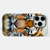 Coques Case-Mate iPhone "Roi de la Jungle Doré" (Verso (horizontal))