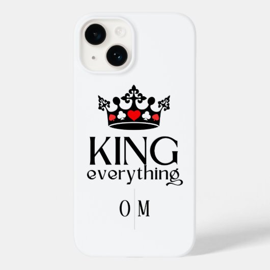 Coques Case-Mate iPhone Roi de tout Crown Poker (Verso)