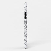 Coques Case-Mate iPhone Roi des morts : Dark Royal Vampire Sigil White (Dos/Droite)