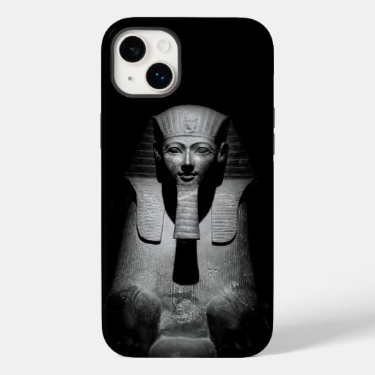 Coques Case-Mate iPhone Roi pharaon noir et blanc (Verso)