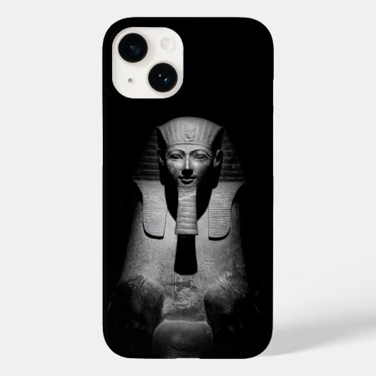 Coques Case-Mate iPhone Roi pharaon noir et blanc (Verso)
