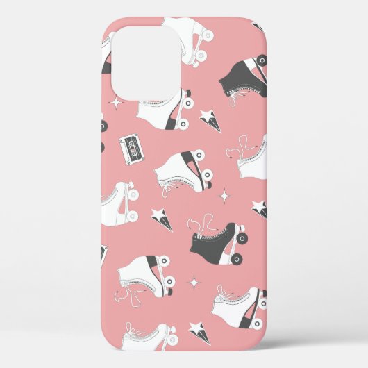 Coques Case-Mate iPhone Roller skates cassette motif. (Verso)