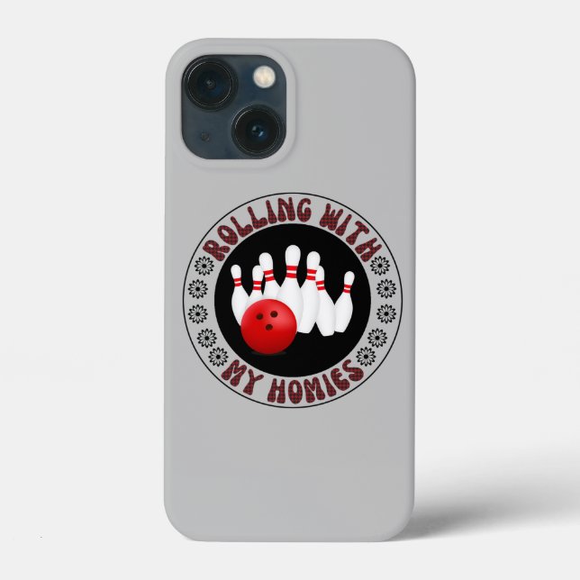 Coques Case-Mate iPhone Rolling with my Homies Cadeaux pour bowlers de Bow (Verso)