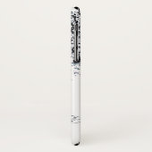 COQUES Case-Mate iPhone ROMANCE /ROMANTIQUES AMATEURS NOIR BLANC ROUGE MON (Dos/Gauche)