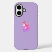 Coques Case-Mate iPhone Romantic Pink Flower – Botanical Fantasy Minimal (Verso)