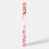 Coques Case-Mate iPhone Romantic white pink yellow summer rose floral (Verso / Droite)