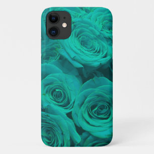 Case-Mate iPhone Case Romantique élégant classique turquoise-vert roses