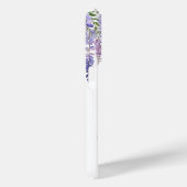 Coques Case-Mate iPhone Romantique Lilac Wisteria Monogramme Nom du script (Verso / Droite)