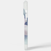 Coques Case-Mate iPhone Romantique Pastel rose Floral Personnalisé (Verso / Gauche)