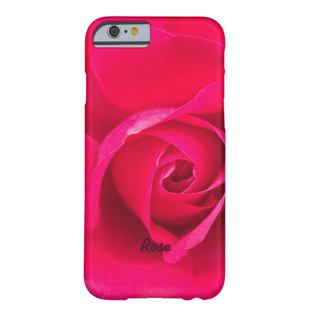 Coques Case-Mate iPhone Romantique Rose rose rouge Personnalisé v2 (Dos)