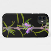 Coques Case-Mate iPhone Romarin en fleurs (Dos (Horizontal))