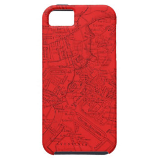 Coque Tough iPhone 5 Rome antique en rouge