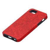 Coques Case-Mate iPhone Rome antique en rouge (Bas)