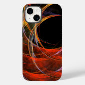 Coques Case-Mate iPhone Rompre le cercle de l'art Abstrait (Verso)