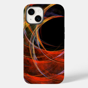 Coque Pour iPhone 14 Rompre le cercle de l'art Abstrait