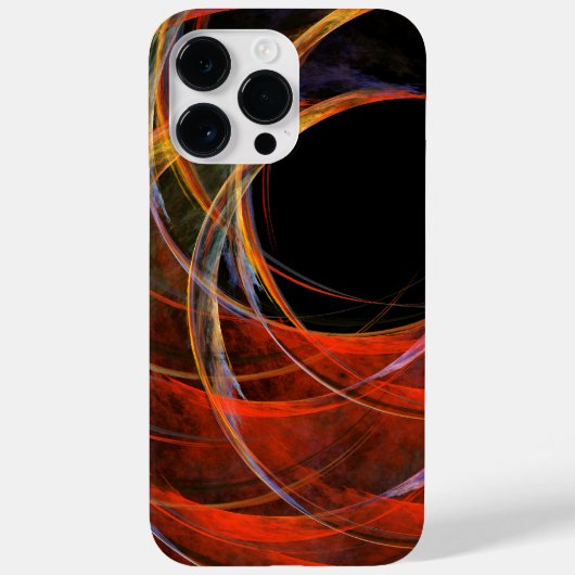 Coques Case-Mate iPhone Rompre le cercle de l'art Abstrait (Verso)