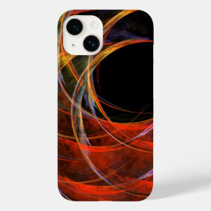 Coque Pour iPhone 14 Rompre le cercle de l'art Abstrait