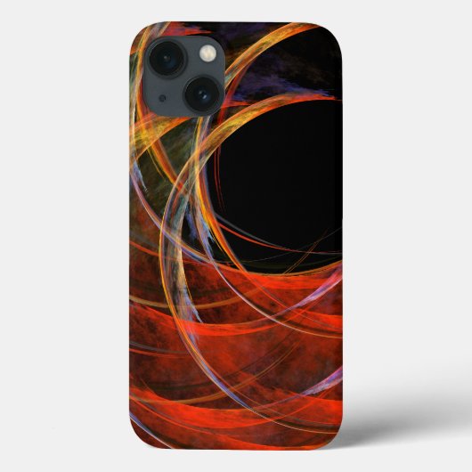 Coques Case-Mate iPhone Rompre le cercle de l'art Abstrait (Verso)