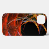 Coques Case-Mate iPhone Rompre le cercle de l'art Abstrait (Verso (horizontal))