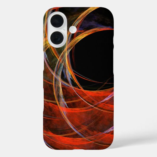 Coques Case-Mate iPhone Rompre le cercle de l'art Abstrait (Verso)