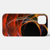 Coques Case-Mate iPhone Rompre le cercle de l'art Abstrait (Verso (horizontal))
