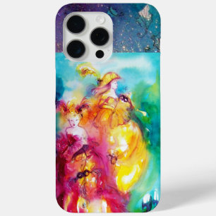 Coque iPhone 15 Pro Max RONDO EN LAGON / Bal mascarade vénitienne