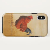 Coques Case-Mate iPhone Rooster chicken de Rhode Island (Dos (Horizontal))