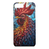 Coques Case-Mate iPhone Rooster Vibrant En Verre Tiré (Dos)