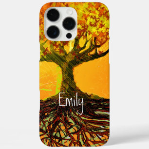 Coques iPhone 16 Pro Max Roots Arbre Orangerie iPhone couverture