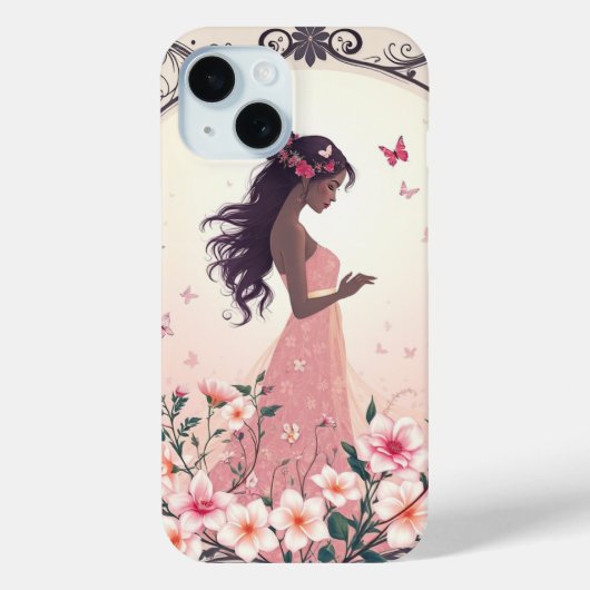 Coques Case-Mate iPhone Rosa Belle (Verso)