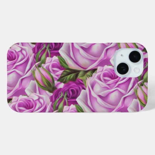 Coques Case-Mate iPhone Rose (Verso (horizontal))