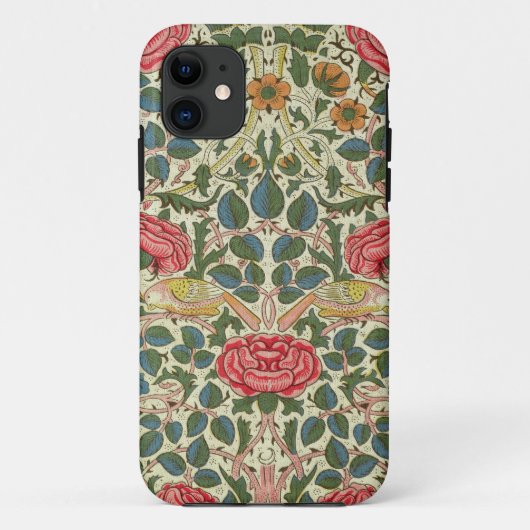 Coques Case-Mate iPhone "Rose", 1883 (coton imprimé) (Dos)
