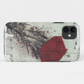 Coques Case-Mate iPhone <Rose and Music> par Kim Koza 2 (Dos (Horizontal))