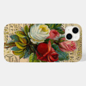 Coques Case-Mate iPhone Rose antique (Verso (horizontal))