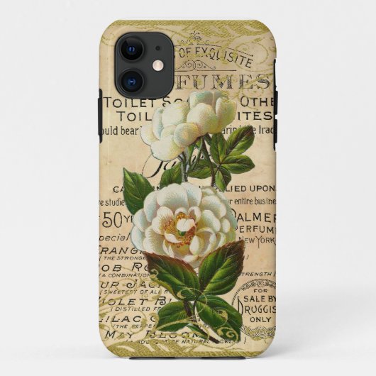 Coques Case-Mate iPhone Rose antique (Dos)