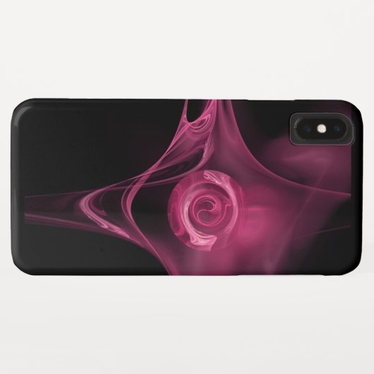 COQUES Case-Mate iPhone ROSE ANTIQUE PINK FRACTAL (Dos (Horizontal))