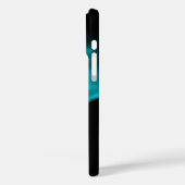 Coques Case-Mate iPhone Rose AQUA BLEU FRACTAL (Verso / Gauche)