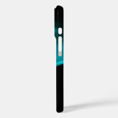 Coques Case-Mate iPhone Rose AQUA BLEU FRACTAL (Verso / Gauche)