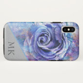 Coques Case-Mate iPhone Rose aquarelle (Dos (Horizontal))