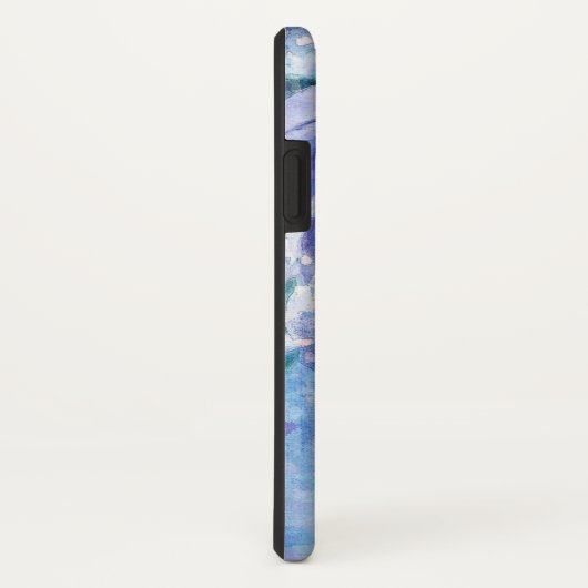 Coques Case-Mate iPhone Rose aquarelle (Dos/Droite)