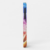 Coques Case-Mate iPhone Rose arc-en-ciel aquarelle (Dos/Gauche)