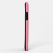 Coques Case-Mate iPhone Rose avec points blancs (Dos/Droite)