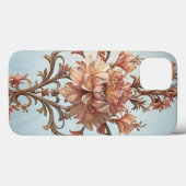 Coques Case-Mate iPhone Rose baroque (Verso (horizontal))