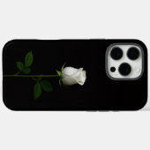 Coques Case-Mate iPhone Rose Blanche Pure iPhone 16 Pro Max Luxe Noir (Verso (horizontal))