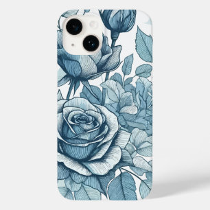 Coque Pour iPhone 14 Rose bleu